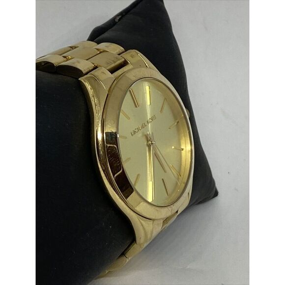 Michael Kors Runway MK3179 Womens Stainless Steel Analog Dial Quartz Watch JK694 - Picture 5 of 12